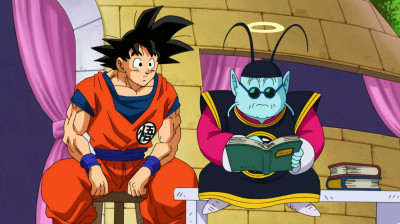 Capitulo 43 - ¿El ki de Goku está fuera de control?¡La terrible tarea de cuidar a Pan!