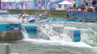 3-8-24 Slalom - Kayak Cross: Serie 8