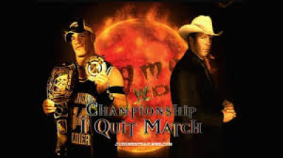 WWE Judgment Day 2005 - JBL vs John Cena (I Quit Match, WWE Championship)