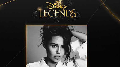Miley Cyrus erhält den Titel Disney-Legende