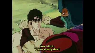 Kenshiro Vs falso maestro di hokuto