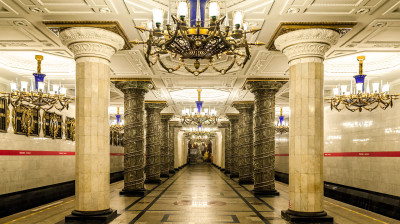 La station de métro la plus luxueuse du monde
