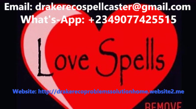 Genuine Love Spells That Work Right Away: How to Cast a Love Spell That Works Instantly With Proof, Love Spell to Re-Unite With Ex Lover Today (WhatsApp: +2349077425515)