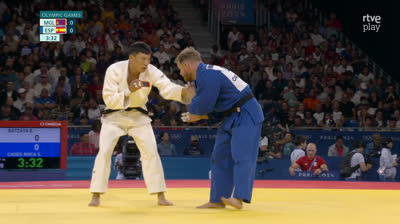 29-7-24 Segundo combate - Octavos -73 kg: S. Cases vs E. Batzaya