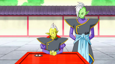 Capitulo 59 - ¡Hay que proteger al Supremo Kaio-Sama, Gowas!¡Acabemos con Zamas!