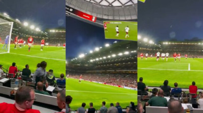 So sieht ein Manchester-United-Spiel von einer Bar in Los Angeles aus