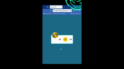 Crea un reproductor musical con un CD giratorio | HTML, CSS & JavaScript