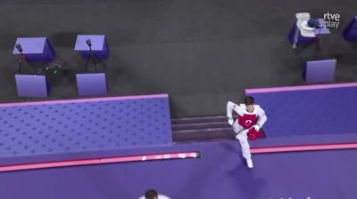 7-8-24 Repesca -58kg: A. Vicente vs J. Wooley