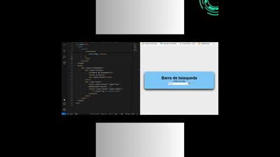 ¿Quieres saber cómo crear esta barra de búsqueda animada con HTML y CSS?