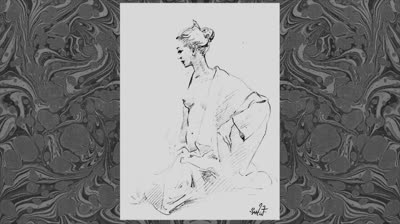 Portraits, dessins classiques.