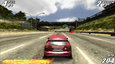 BurnOut para PSP PPSSPP