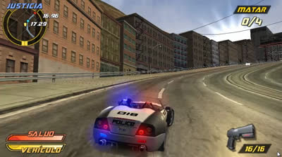 Pursuit Force Extreme Justice para PSP PPSSPP