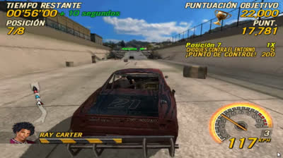 FlatOut Head On para PSP PPSSPP