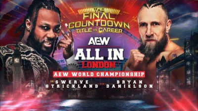 All Elite Wrestling All In-Sweve Strickland vs Brian Danielson