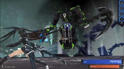 Black Rock Shooter The Game para PSP PPSSPP