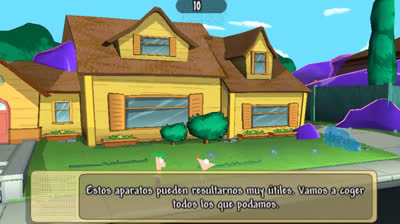 Phineas and Ferb Across the 2nd Dimension para PSP PPSSPP