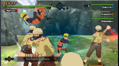 Naruto Shippuden - Kizuna Drive para PSP PPSSPP
