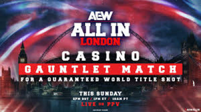 All Elite Wrestling All In- Casino Gauntlet Match