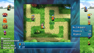 Crystal Defenders para PSP PPSSPP