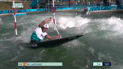 30-7-24 Slalom - Canoa Individual: Segunda carrera - Miren Lazkano