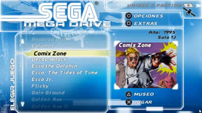 Sega Mega Drive Collection para PSP PPSSPP