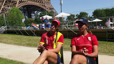 Liliana Fernández y Paula Soria: Venimos a París 2024 con el objetivo de disfrutar de nuestro Vóley Playa