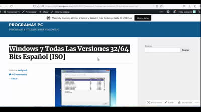 Windows 7 Todas Las Versiones 32,64 Bits Español [ISO]