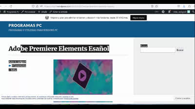 Adobe Premiere Elements Esañol