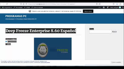 Deep Freeze Enterprise 8.60 Español