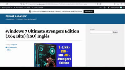 Windows 7 Ultimate Avengers Edition (X64 Bits) [ISO] Inglés