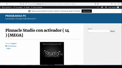 Pinnacle Studio con activador ( 14 ) [MEGA]