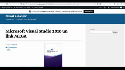 Microsoft Visual Studio 2010 un link MEGA