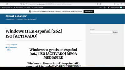 Windows 11 En español [x64] ISO [ACTIVADO]
