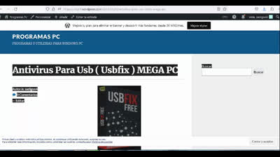 Antivirus Para Usb ( Usbfix ) MEGA PC
