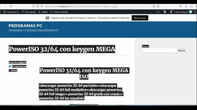 PowerISO 32,64 con keygen MEGA