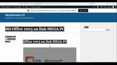 MS Office 2003 un link MEGA PC