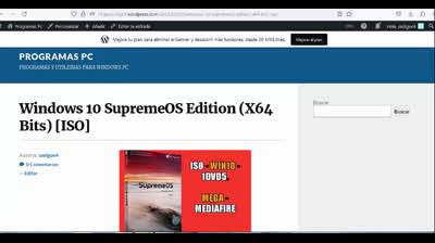Windows 10 SupremeOS Edition (X64 Bits) [ISO]