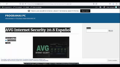 AVG Internet Security 20.8 Español