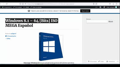 Windows 8.1 – 64 [Bits] ISO MEGA Español