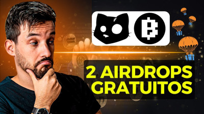 AIRDROPS GRATUITOS CATS E BLUM - COMO CONSEGUIR OS TOKENS DE GRAÇA