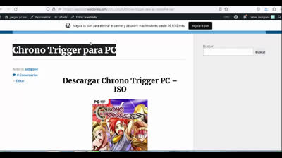 chrono trigger para pc mediafire