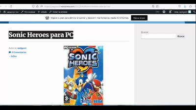 sonic heroes para pc