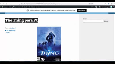 the thing pc