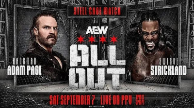 All Elite Wrestling All Out- Adam Page vs Swerve Strickland