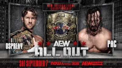All Elite Wrestling All Out-Will Ospreay vs PAC