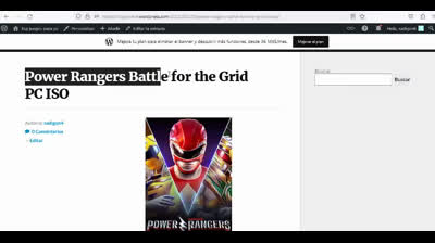 power rangers battle for the grid pc