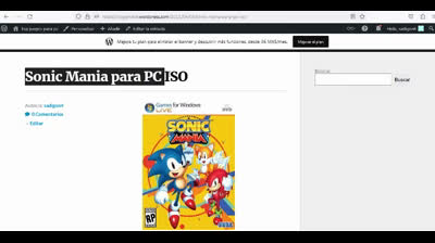 sonic mania para pc