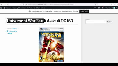 universe at war earth assault pc
