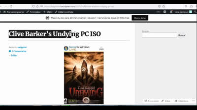 clive barkers undying pc