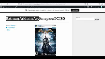 batman arkham asylum para pc